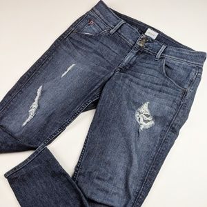 Hudson Collin Flap Skinny Ankle Jeans Size 28